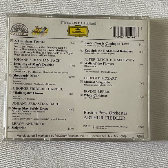 Set of 11 Christmas CDs-Pops-Tesh-Celtic-Jazz - Picture 5 of 14